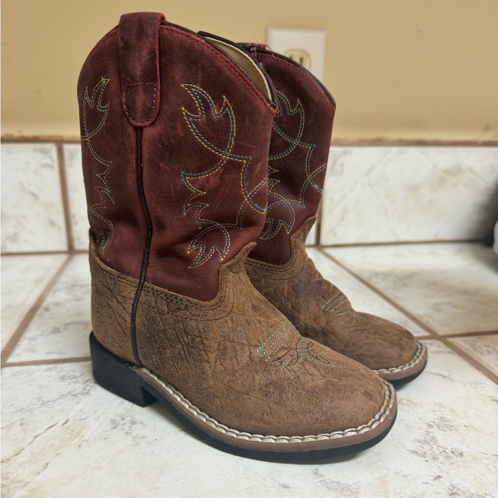 Old west boots. Size 8 (toddler)
